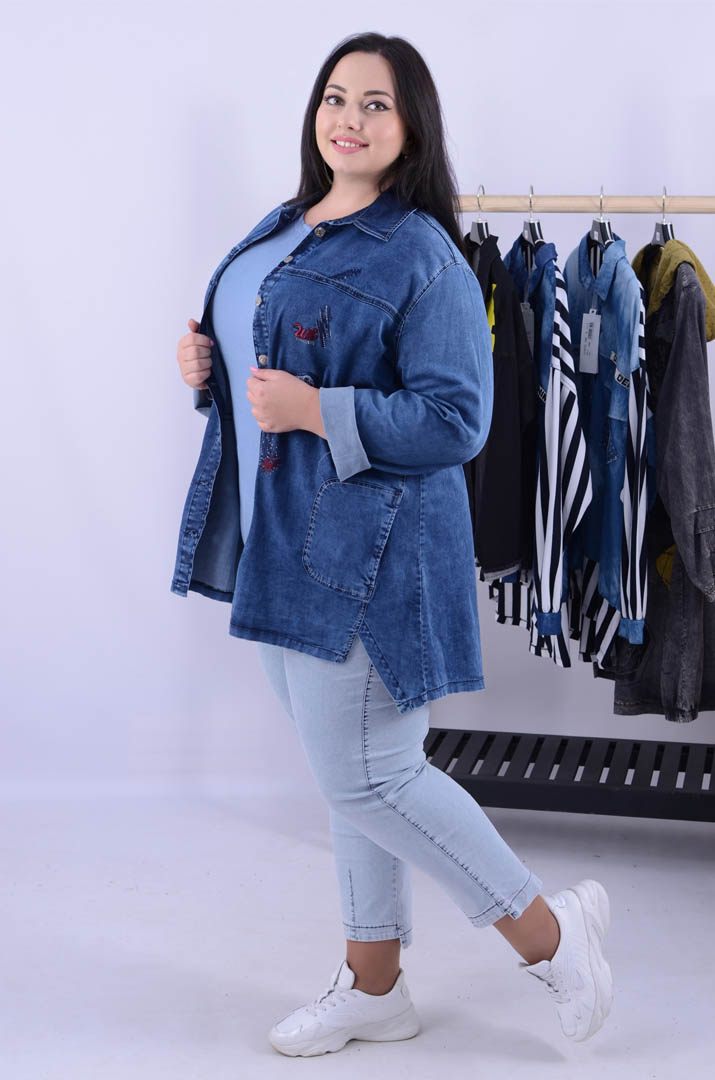 Туніка коротка сорочка батал