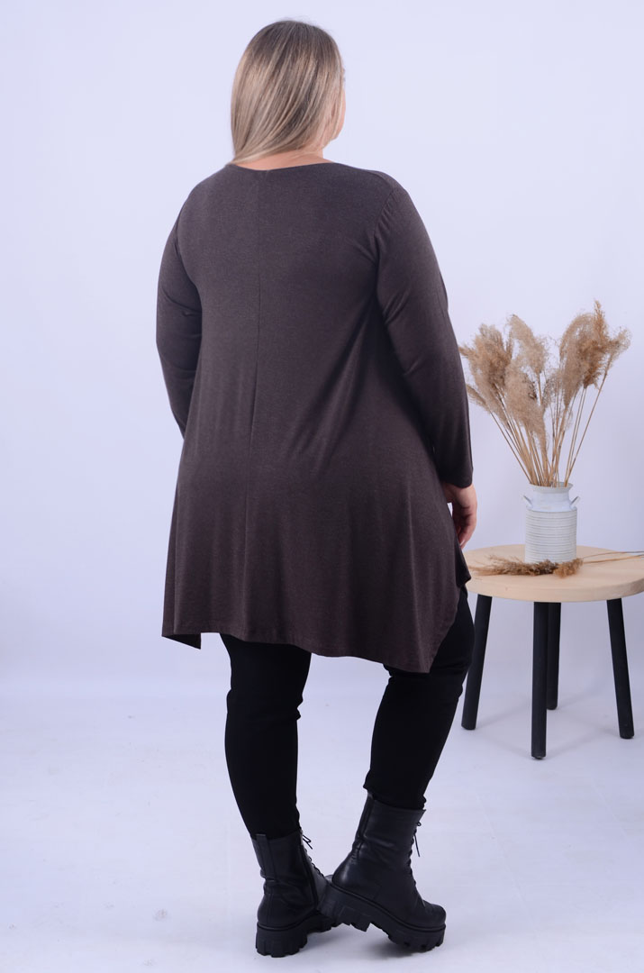 Туніка подовжена трапеція супер батал