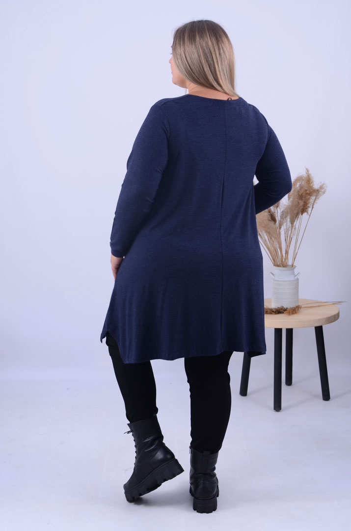 Туніка подовжена трапеція супер батал