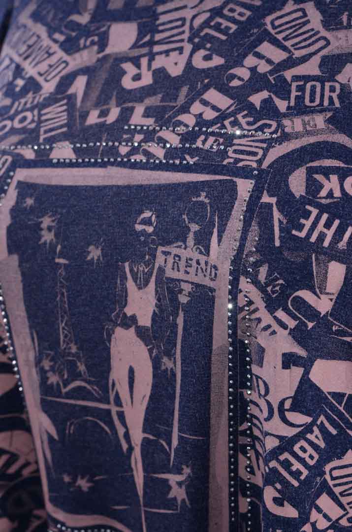 Туніка подовжена трапеція супер батал