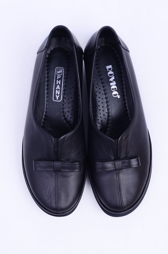 Туфлі демі з бантиком великих розмірів