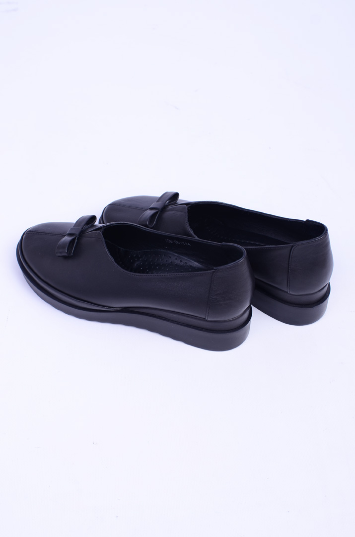 Туфлі демі з бантиком великих розмірів