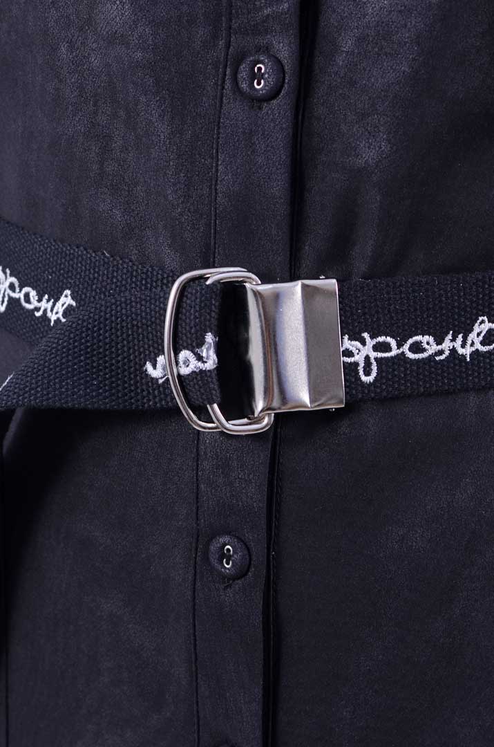 Туніка коротка сорочка з поясом батал