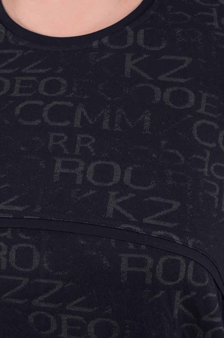 Туника укороченная трапеция с карманами батал