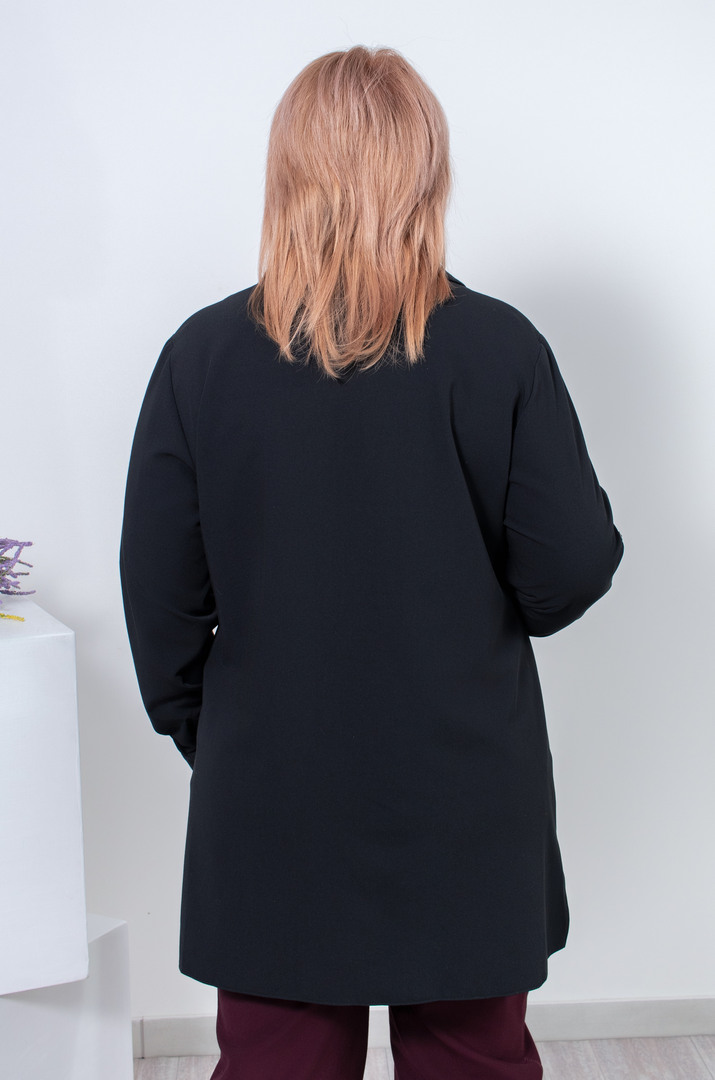 Туніка-сорочка з розрізами батал