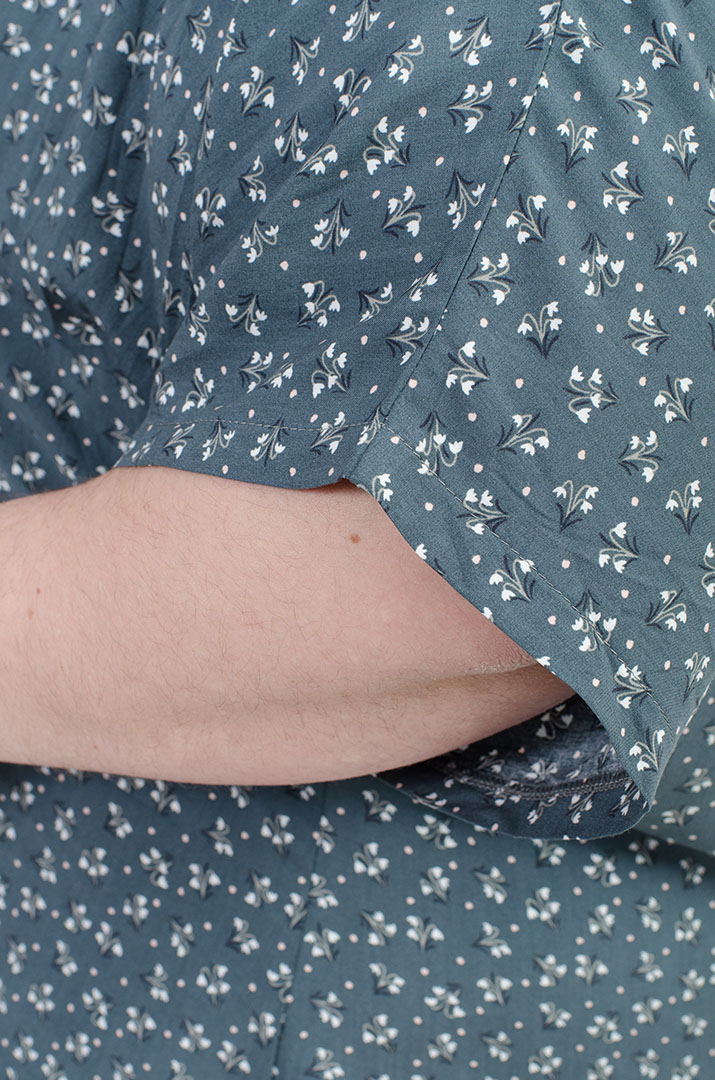 Стильна туніка з коміром супер батал