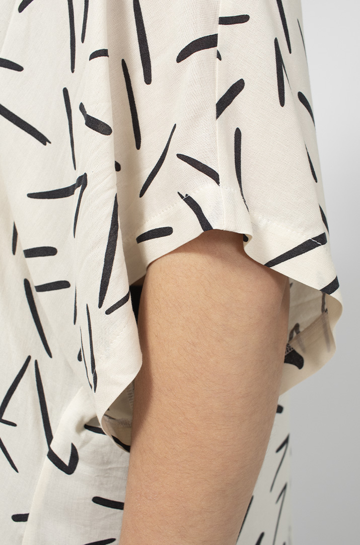 Стильна туніка з коміром супер батал