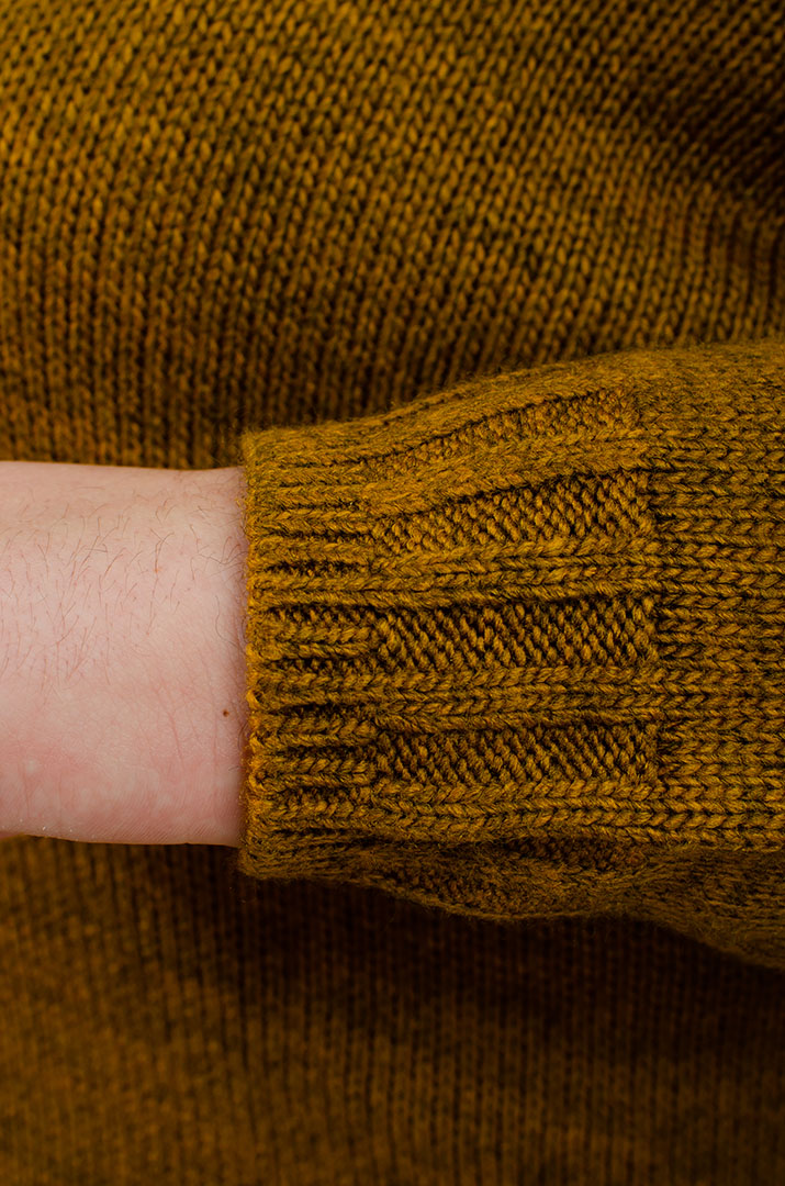 Туніка довга з декором та коміром з ворсом великих розмірів