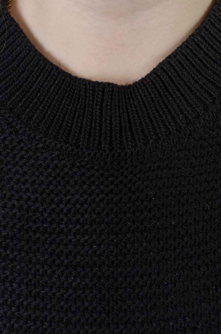 Туніка в'язана з кишенями батал