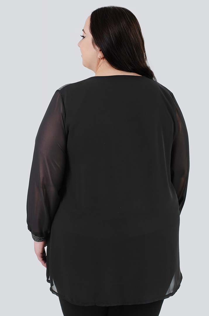 Туніка шифонова супер батал