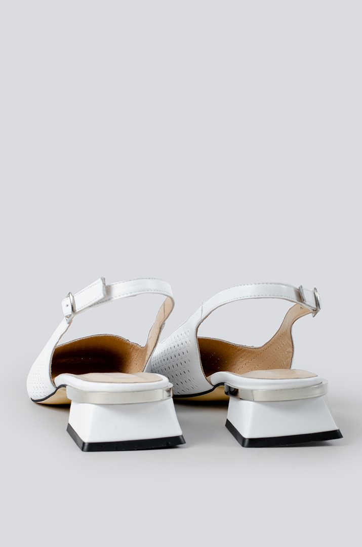 Туфли белые на каблуке больших размеров