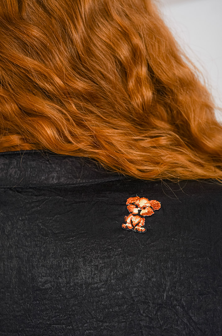 Туніка жатка з нашивками великих розмірів