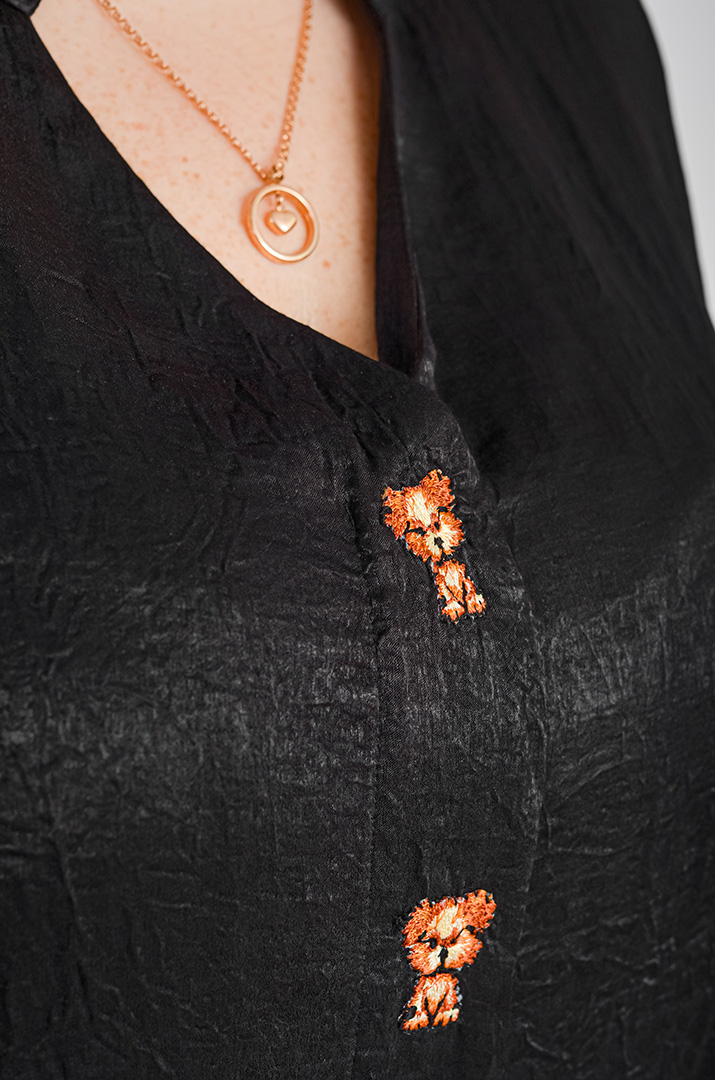 Туніка жатка з нашивками великих розмірів