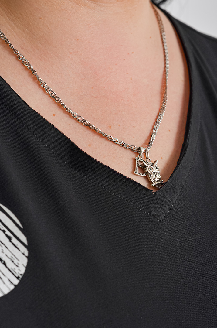 Туніка з принтом великих розмірів