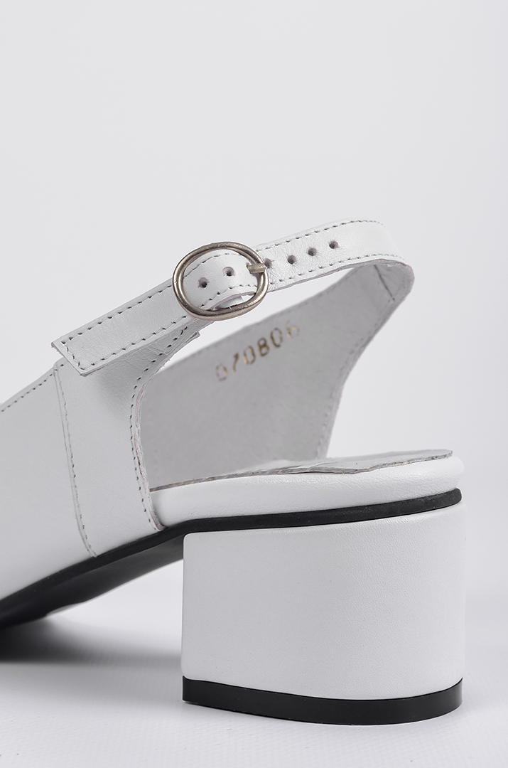 Туфлі білі на підборах на широкі ніжки великих розмірів