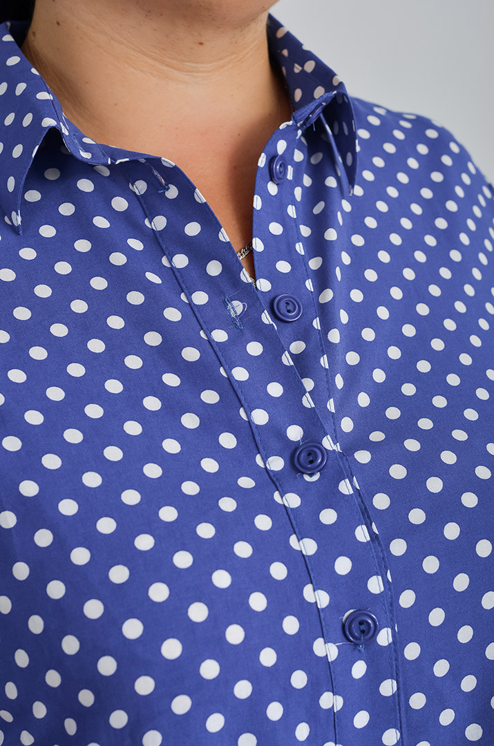 Туніка-сорочка з різними принтами великих розмірів