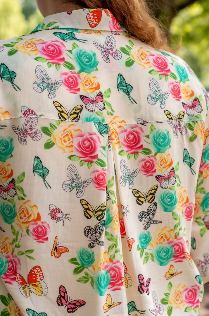 Туніка-сорочка з різними принтами великих розмірів