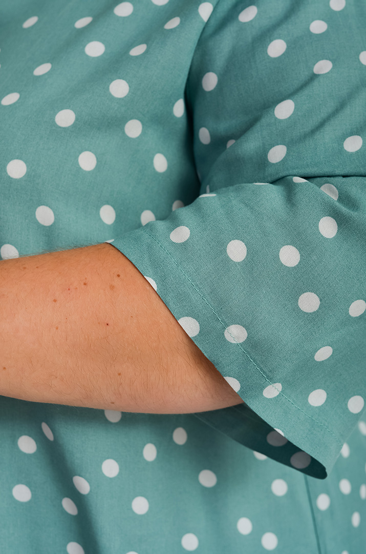 Туніка-сорочка з різними принтами великих розмірів