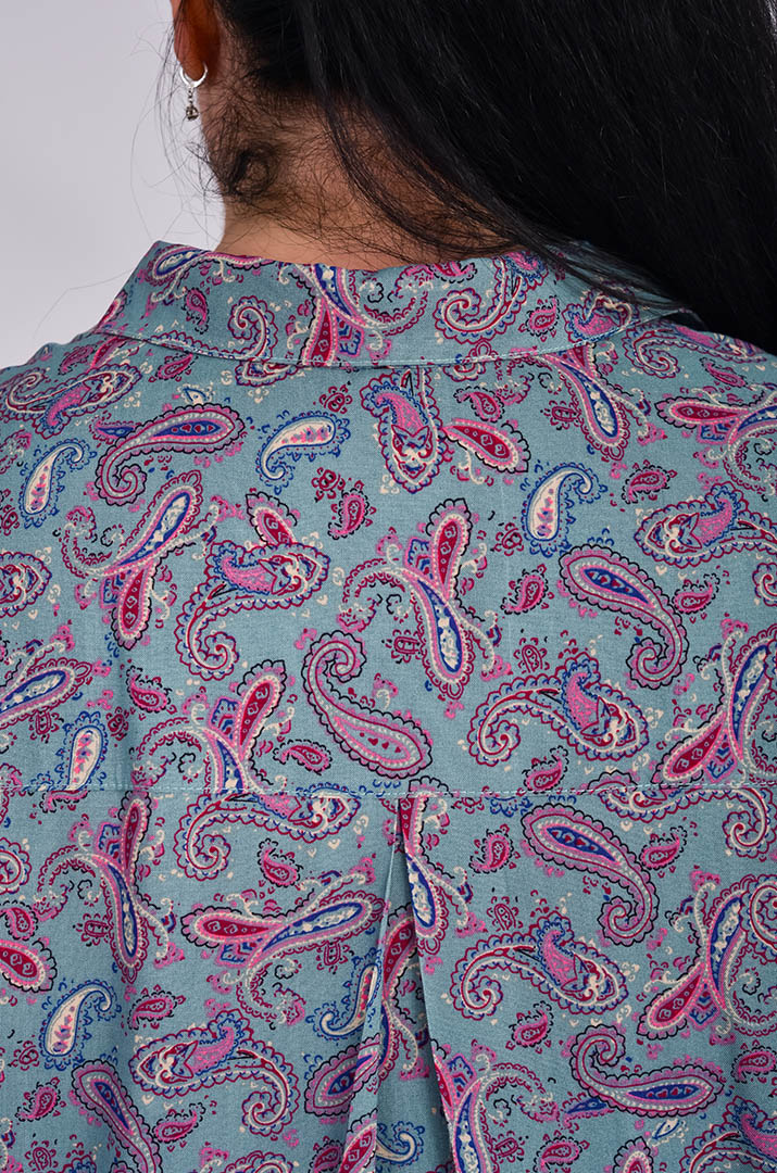 Туніка-сорочка з різними принтами великих розмірів