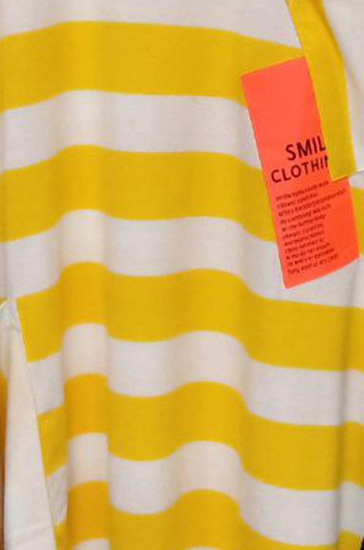 Довга футболка в полоску супер батал