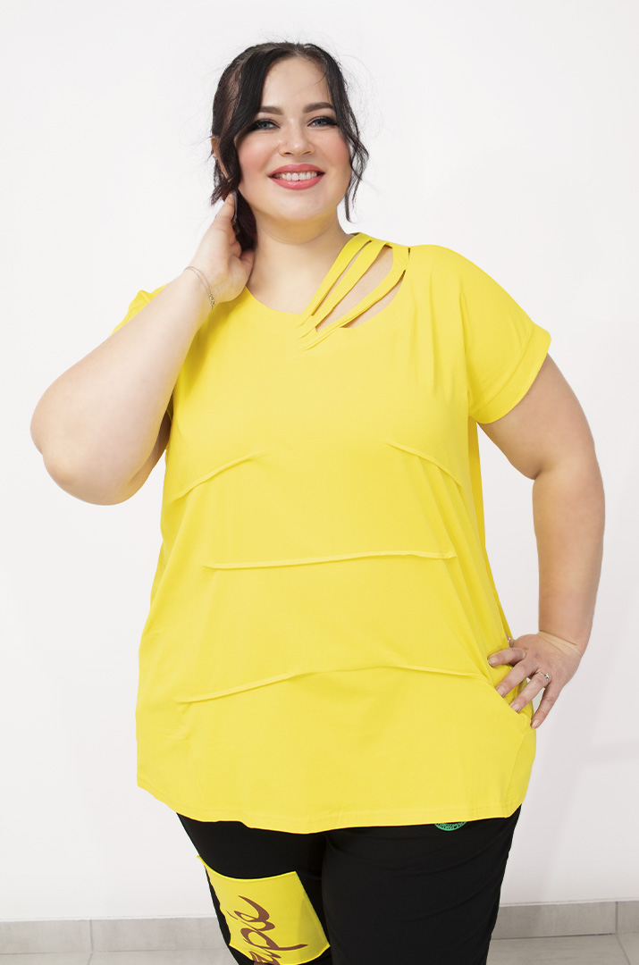 Футболка з відстібними рукавами супер батал