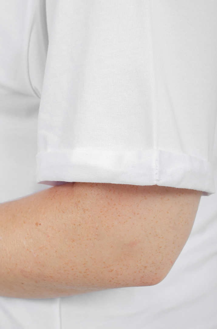 Футболка з принтом Міккі великих розмірів