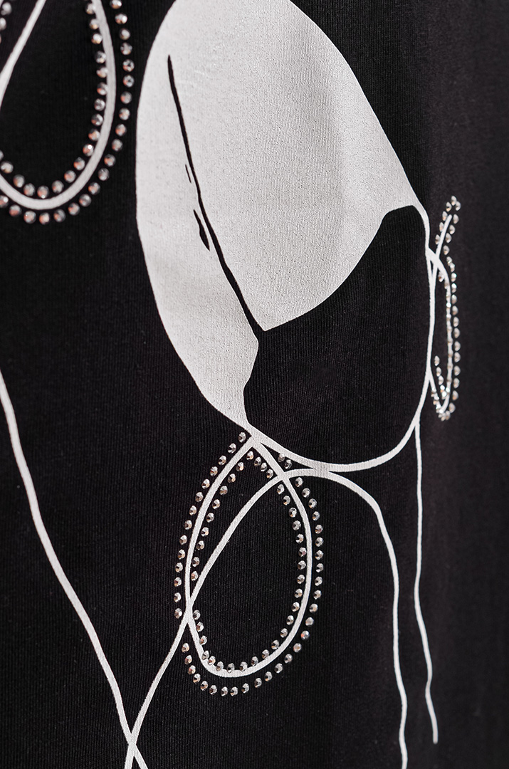 Футболка трикотажна з відкритими плечима великих розмірів