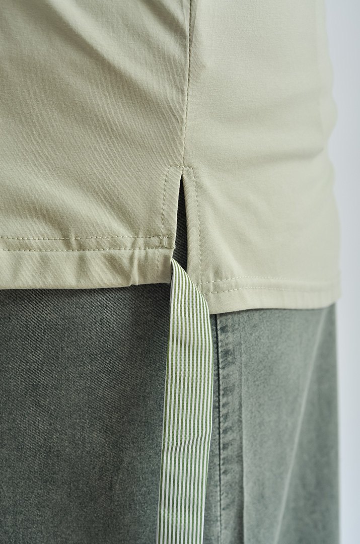 Футболка із зав'язками великих розмірів