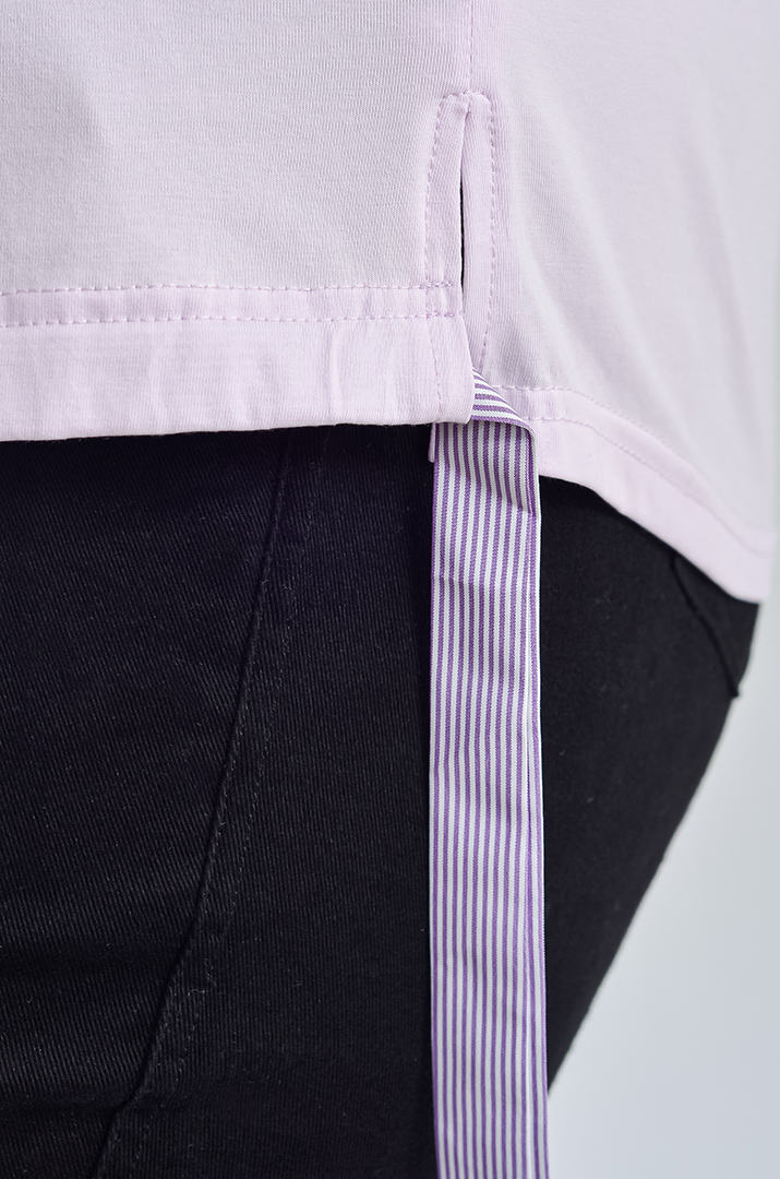 Футболка із зав'язками великих розмірів