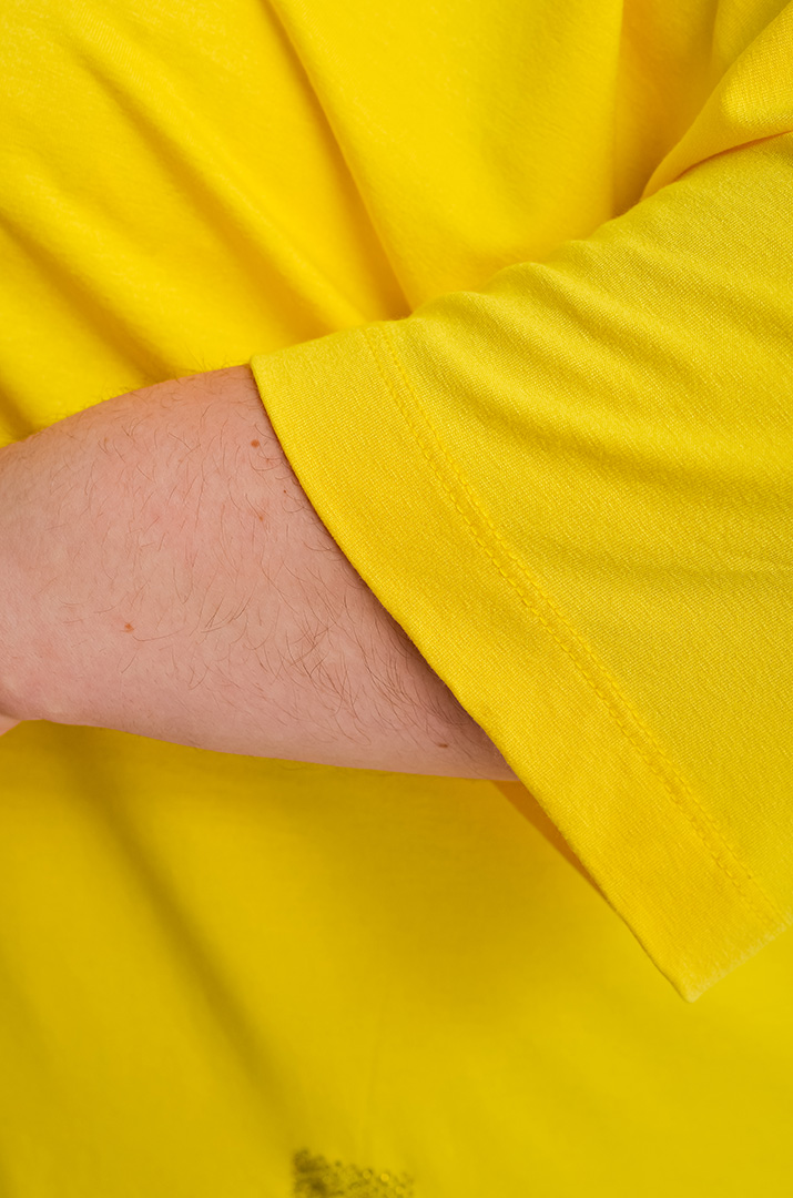 Футболка довга з птахами великих розмірів