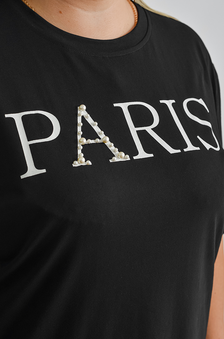 Футболка Paris великих розмірів
