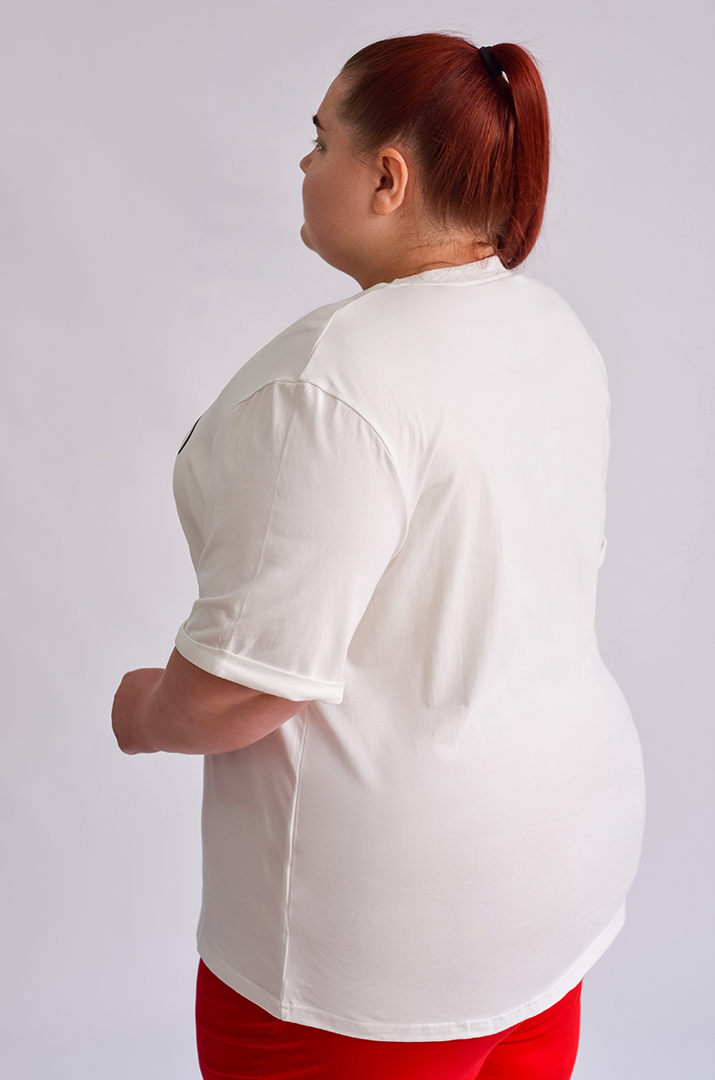 Футболка Paris великих розмірів