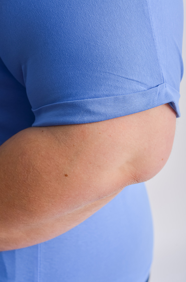 Футболка трикотажная с надписью больших размеров