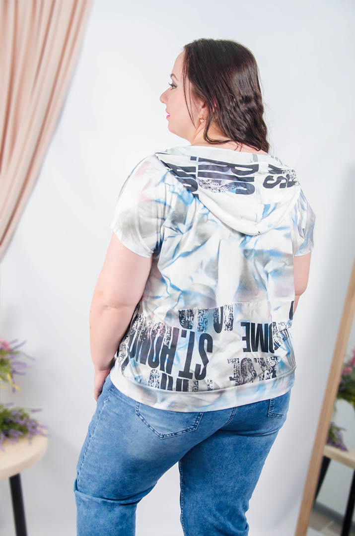 Худі трикотажне супер батал