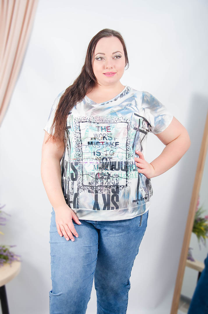 Худі трикотажне супер батал