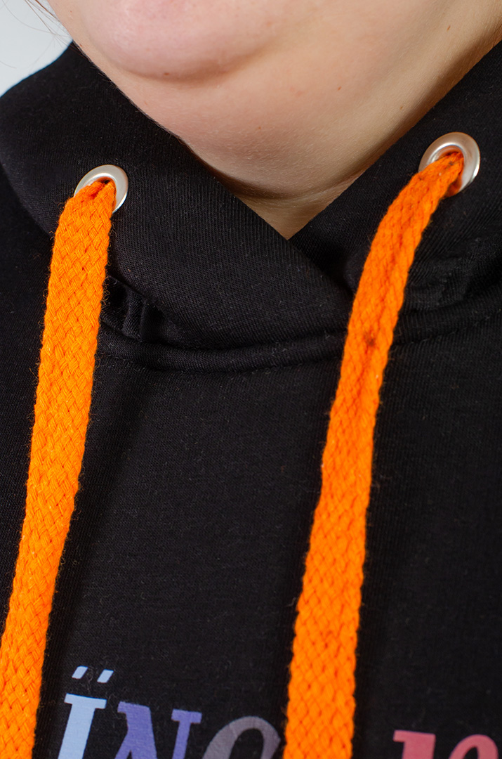 Худі з оригінальним написом великих розмірів