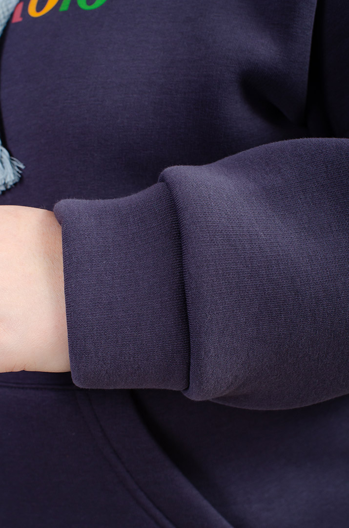 Худі з оригінальним написом великих розмірів