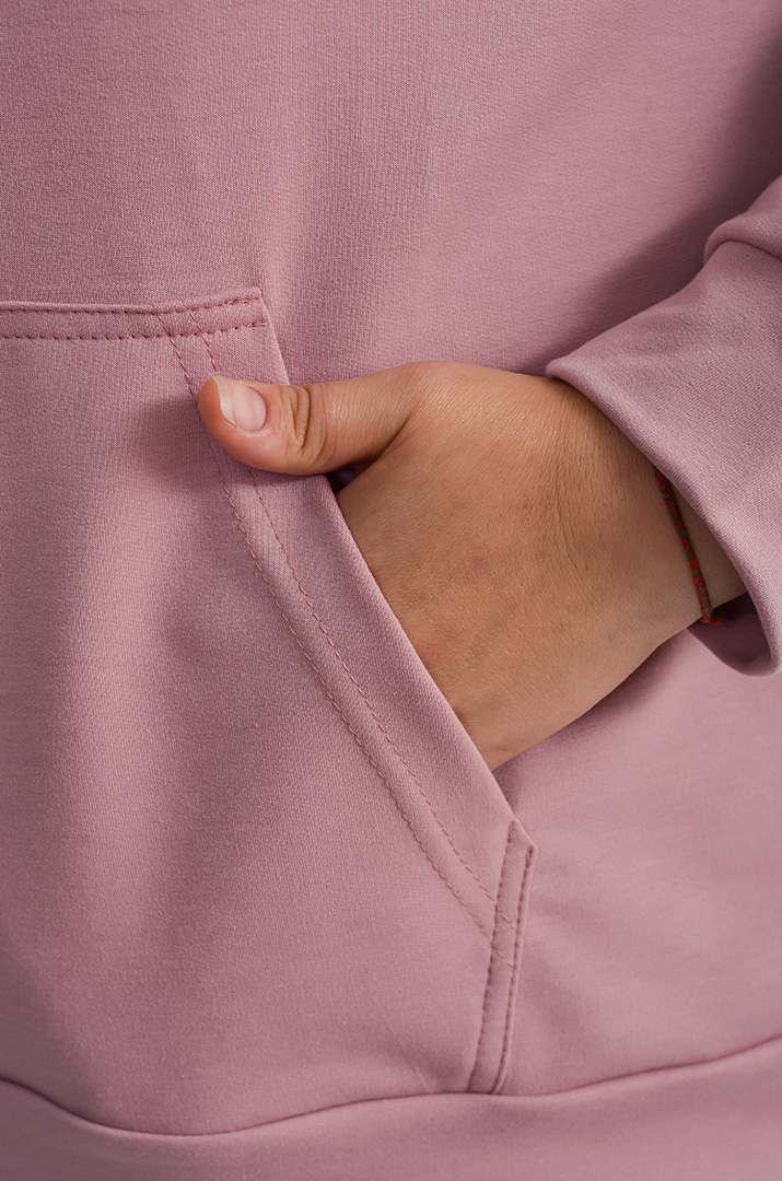 Худі з капюшоном і текстовим дизайном великих розмірів