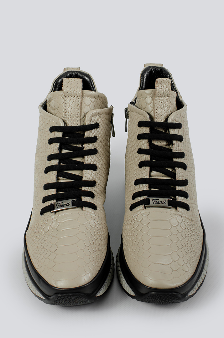 Черевики кольору візон великих розмірів