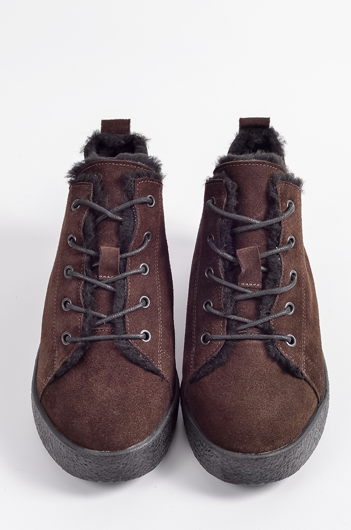 zymovi_zamshevi_cherevyky_koloru_shokolad_velykyh_rozmiriv_45574_Pishna_Krasa Зимові замшеві черевики кольору шоколад великих розмірів