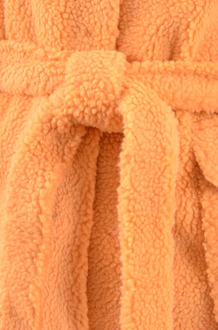 Стильна шуба з поясом батал