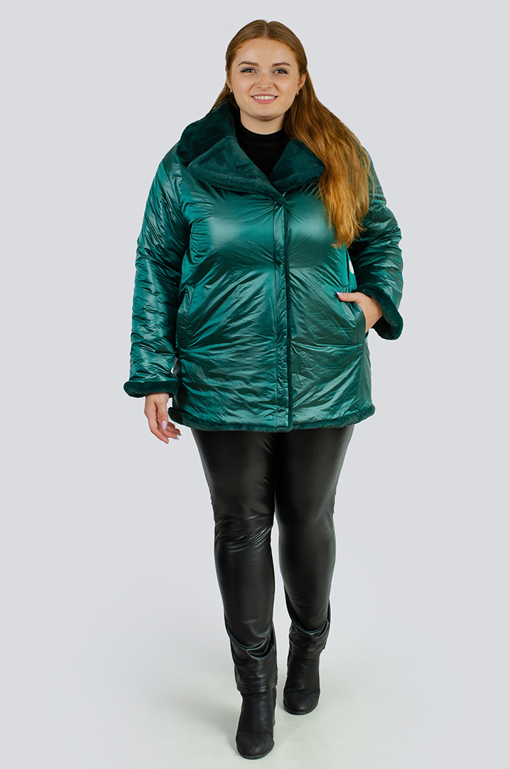 Кожушок двосторонній великих розмірів