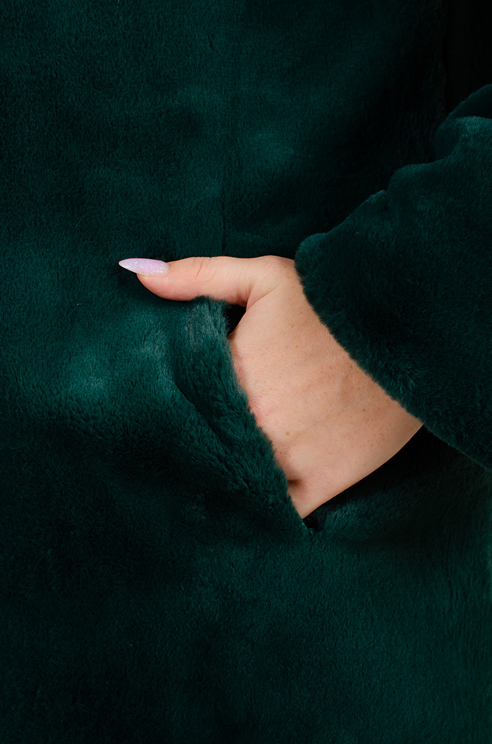 Кожушок двосторонній великих розмірів