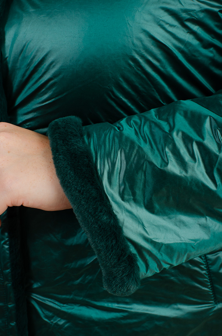 Кожушок двосторонній великих розмірів