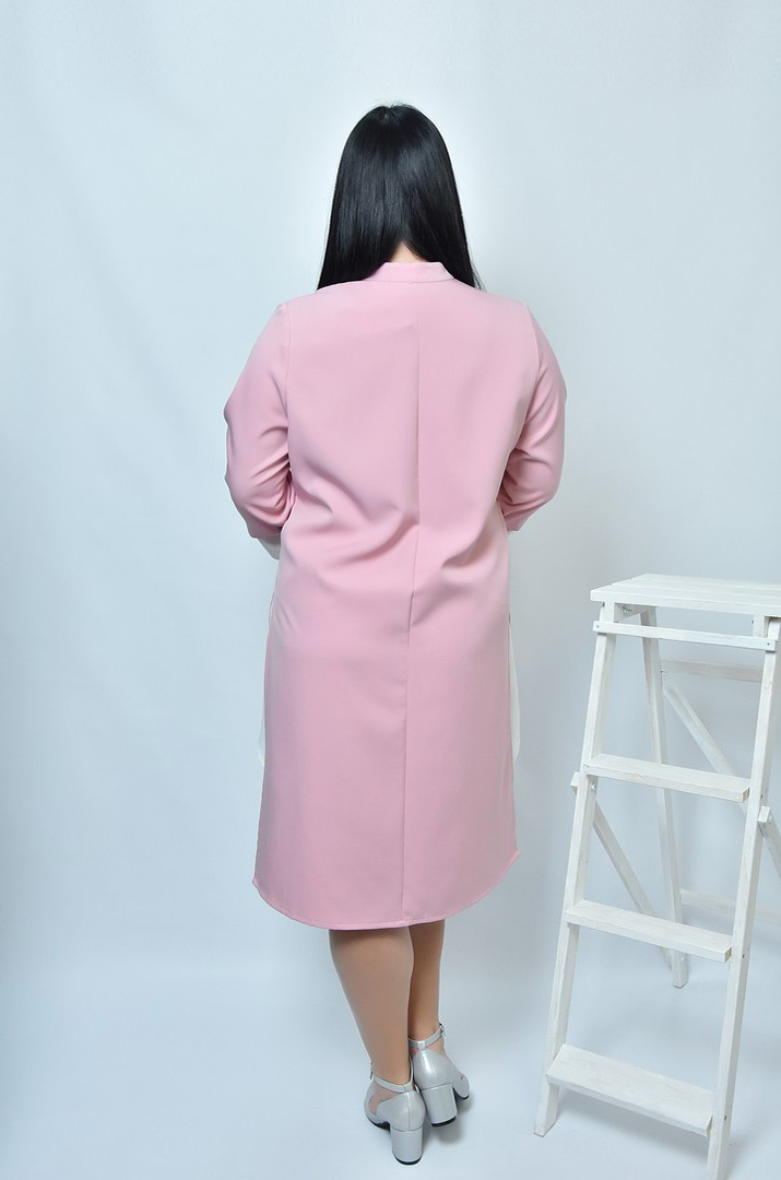 Сукня класична напівсвітська батал