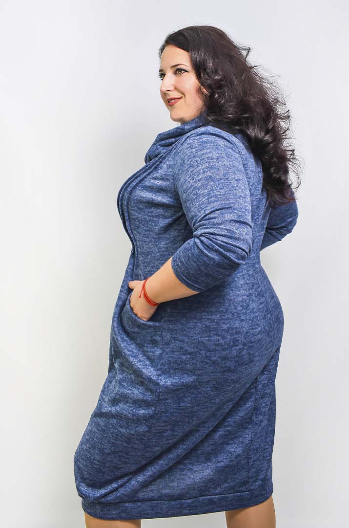 Сукня повсякденна ангора батал