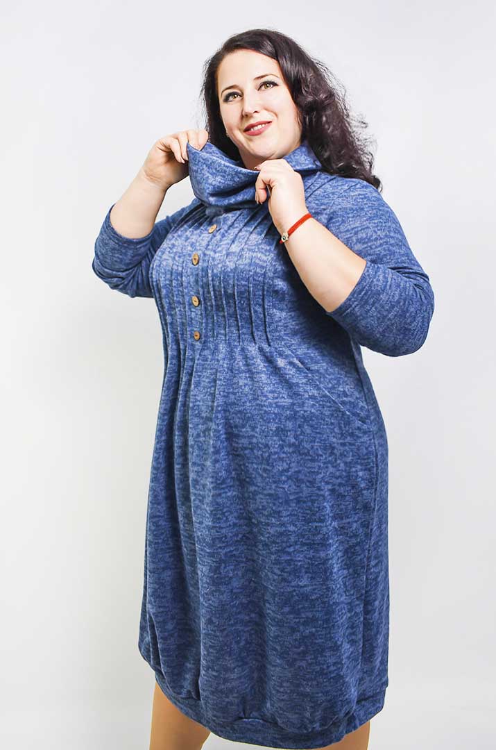 Сукня повсякденна ангора батал