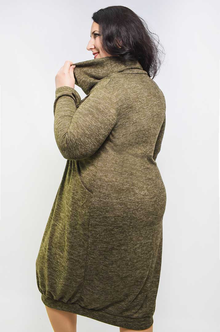 Сукня повсякденна ангора батал