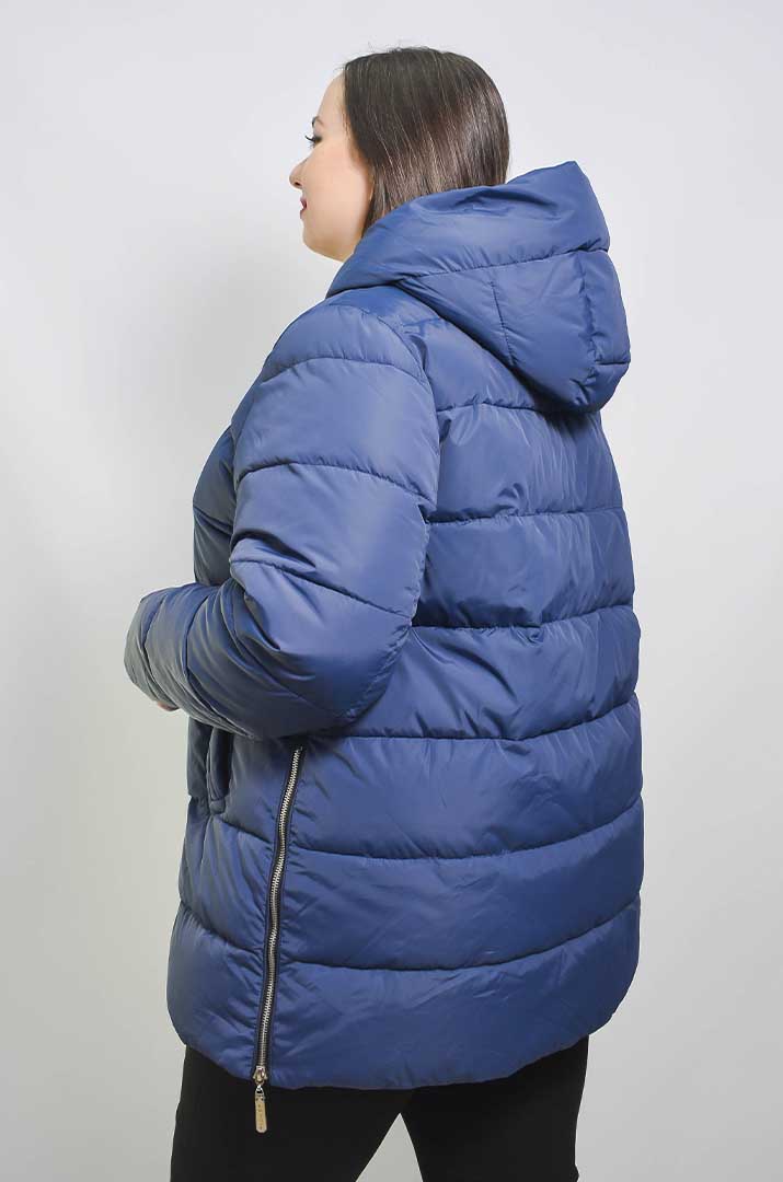 Куртка подовжена зимова супер батал