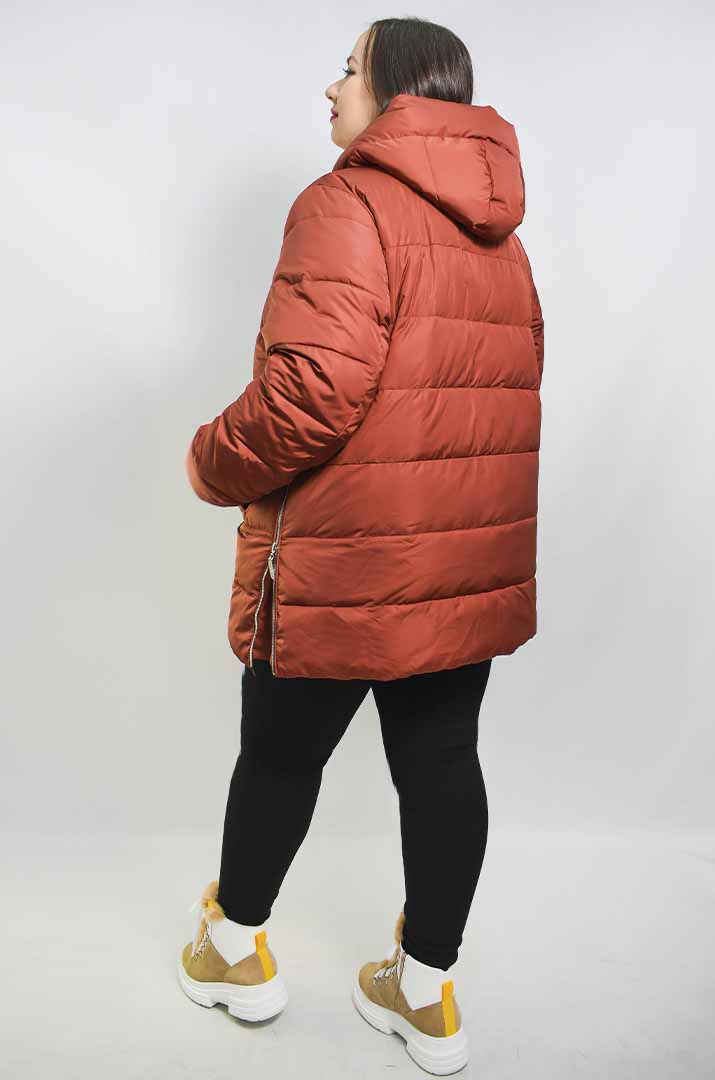 Куртка подовжена зимова супер батал